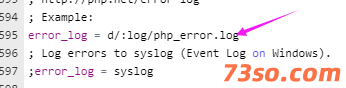 php设置错误日志的方法